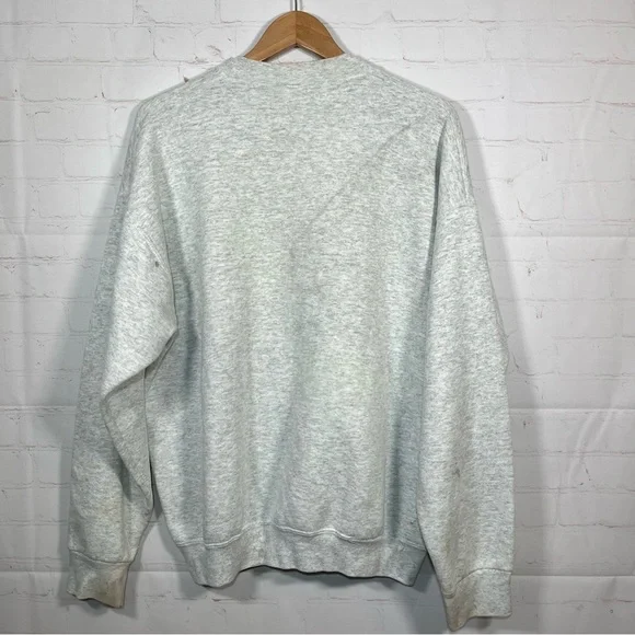 Vintage Georgetown University Hoyas Sweatshirt Men’s Size XL Gray 90s Flaws - Picture 12 of 12